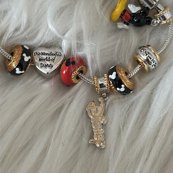The Bradford Exchange | Walt Disney Mickey Mouse Charm Bracelet - Picture 7 of 9